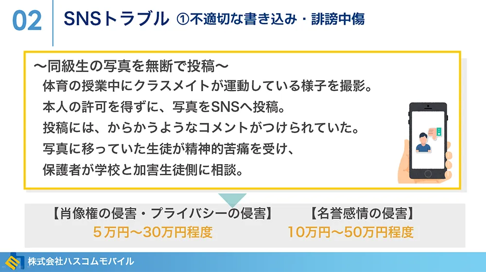 講習会スライド・事例紹介の様子